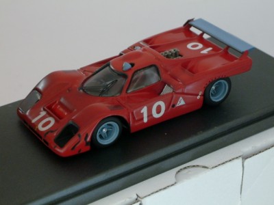 Ferrari 512 F CH 1048 Vallelunga 1971 #10 M. Parkes - Built 1:43 